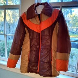 Vintage 70s puffer coat